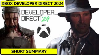 Xbox Developer Direct 2024 Summarised