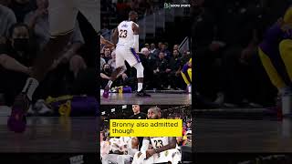 LEBRON and BRONNY JAMES MAKE NBA HISTORY AS FATHER-SON DUO #lebronjames #bronnyjames #nba #lakers