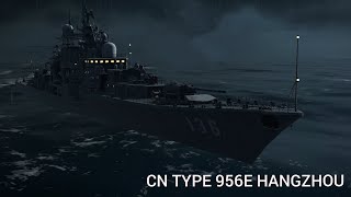 Modern Warships: CN Type 956e Hangzhou gameplay