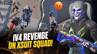 THIS XSUIT SQUAD FISTED ME AND I SHOWED THEM WHO I AM❗️😤 | 99% Counterattack 1v4 Clutches in BGMI