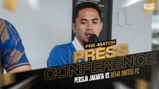 PRESS CONFERENCE BRI LIGA 1 | MATCHDAY 5 | PERSIJA VS DEWA UNITED FC