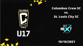 U17 Crew SC Academy vs. St; Louis City SC | FULL GAME (MLS Next) - 10/10/21