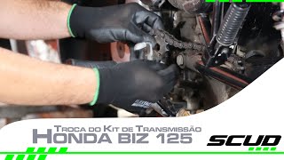 Dr. SCUD - Troca Kit Transmissão Honda Biz 125