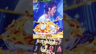 A Whitney Houston Slot Game?!#shorts #slotmachine #slots #whitneyhouston #wtfmoment #trending