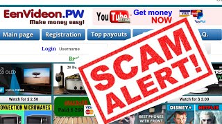 Scam Alert!  Eenvideon.pw | Fake Money Making Sites | Scam Website | Guy from Punjab