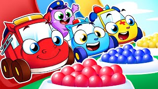 Color Cars Adventure || Rescue Team Kids Songs by Baby Cars