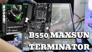 B550 TERMINATOR MAXSUN - Unboxing!!