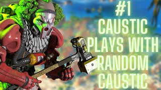 #1 Caustic plays with a random Caustic in Ranked