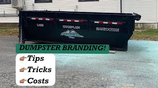 Dumpster Rental Business | How to Brand Dumpsters