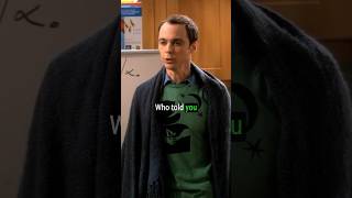 TBBT S01E05| Sheldon - Who told you #shorts