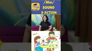 /Mm/ SOUND AND ACTION || JOLLY PHONICS #shorts  #jollyphonics  #action  #phase2 #MsEstersCorner