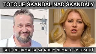 TOTO JE ŠKANDÁL NAD ŠKANDÁLY. TÁTO INFORMÁCIA SA NIKDY NEMALA PREZRADIŤ.