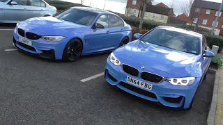 BMW M3 M4 MEET LEICESTER FEBUARY 2016