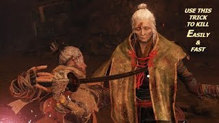 HOW TO KILL  LADY BUTTERFLY EASILY USING NIGHTJAR SLASH ONLY SEKIRO TIPSANDTRICKS