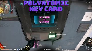 POLYATOMIC KEY CARD (VERY RARE)| BIOMETRIC SCANNER | CLASSIFIED WEAPON | REBIRTH ISLAND |