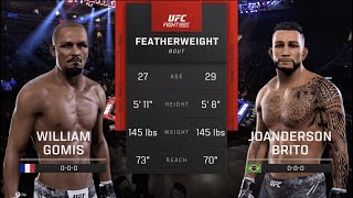 UFC Paris: Gomis vs Brito (UFC 5 Simulation)