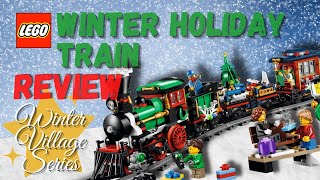 LEGO 10254 Review - Winter Holiday Train - BrickBeard's Christmas training