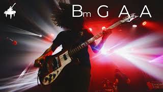 Slow Guitar Backing Track B Minor | 70BPM | Guitar Backing Track