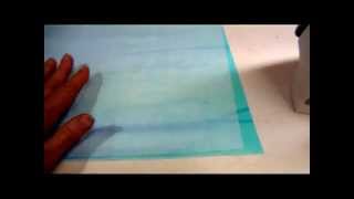 Applying Fusible Web to fabric