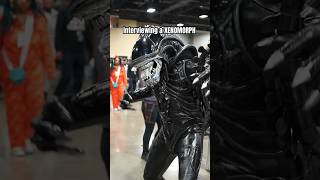 Interviewing a XENOMORPH COSPLAYER from the MOVIE ALIENS! #cosplayer #cosplay #aliens #xenomorph