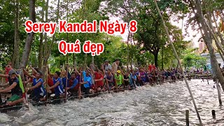 Bơi đẹp ghe ngo serey kandal dầm đều đẹp mắt quá ngày thứ 8