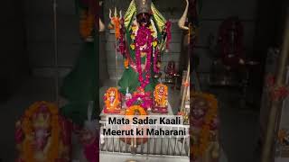 Sadar Kaali mandir meerut | meerut ki maharani | #viralshot #viralvideo #religion #shri