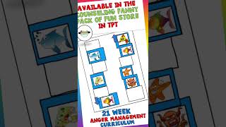 21 Weeks of Counseling Activities for Elementary School Students with poor Anger Management