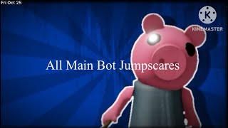 Roblox Piggy (All Main Bot Jumpscares)