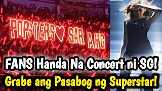 JUST IN: MGA FANS & POPSTERS HANDANG-HANDA NA SA ANNIVERSARY CONCERT NI IDOL SG! | SARAH G NEWS PH