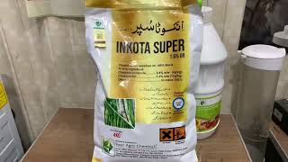 Inkota super of swat agro for rice crop borer, leaf folder and white titly best control Kissan Ghar