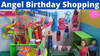 அழகான குடும்பம் Episode 75 | Angel Birthday Shopping Part 1 | barbie tamil | barbie shopping