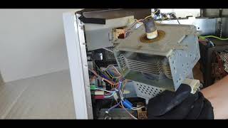 Panasonic Microwave ( NN-CD987W  ) Fixed... bad Magnetron (2M261-M1)