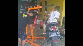 Enggine Crne motor part 2 | Engine Crane Engine Hidrolis Kapasitas 3 Ton | Engine Motor