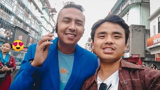 I met Pushpan Pradhan in Sikkim😍🙌 पुष्पन प्रधानसँग भेट भयो 😍 #mgmarg @adityamukhia2622