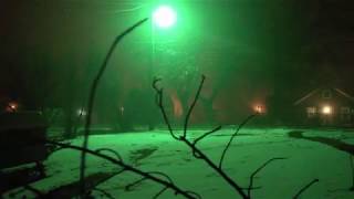 DJI Mavic Pro 2 Omaha Drone Night Footage Fog Short Clip Feb 2nd 2019