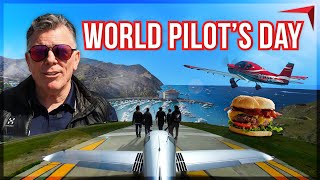 Captain Chris Returns for a Catalina Lunch Day | World Pilots' Day 2024