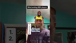 Blind Ranking NBA Players. #shorts #nba