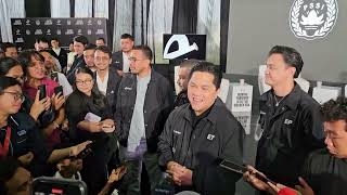 FULL! Statement ERICK THOHIR terkait ERSPO (22/1/2024). (RAW)