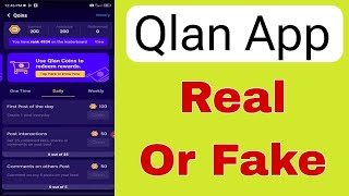 Qlan App Real or Fake