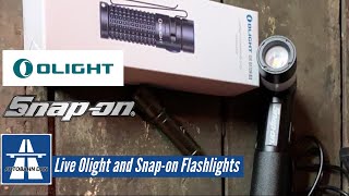 Olight and Snap-on Flashlights