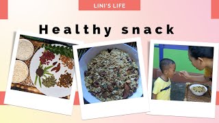 Healthy Snack//Namkeen Diet//Quick and Easy snack at home 🏡//Oats and Poha Snack// Vlog-4