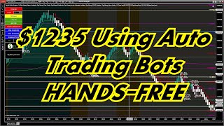 $1235 Using Auto Trading Bots HANDS FREE || Spy Money LLC