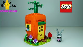 LEGO SEASONAL 40449 Easter Bunny's Carrot House - Speed Build - FixBricks