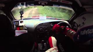 SS1 Onboard - Will Orders / Lauren Gray - Mitsubishi Lancer Evo V - 2012 Rally Victoria