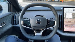 VOLVO EX30 - Driving footage (POV) in Barcelona