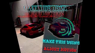 Mercury Bubbly Effect Tutorial In 😎 Mobile/car Effect/ALIGHT MOTION