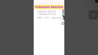 Finkelstein Reaction | #short #chemistrycatalyst