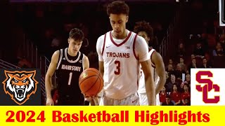 Idaho State vs USC Basketball Game Highlights 11 7 2024