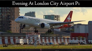 Evening At London City Airport P1