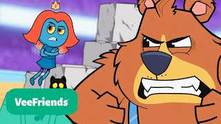 When a Building Battle Gets Heated + More | Vee Friends 🐈‍⬛| Cartoons For Kids